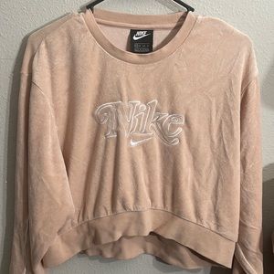 Nike cropped sweater